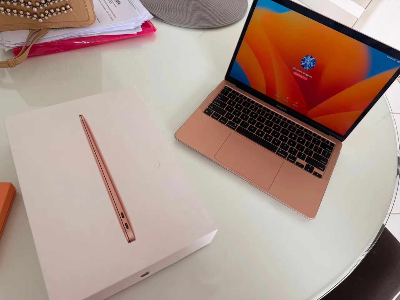 MacBook Air 13? M1 - 8GB / 256GB - rose - Impecável - Notebooks