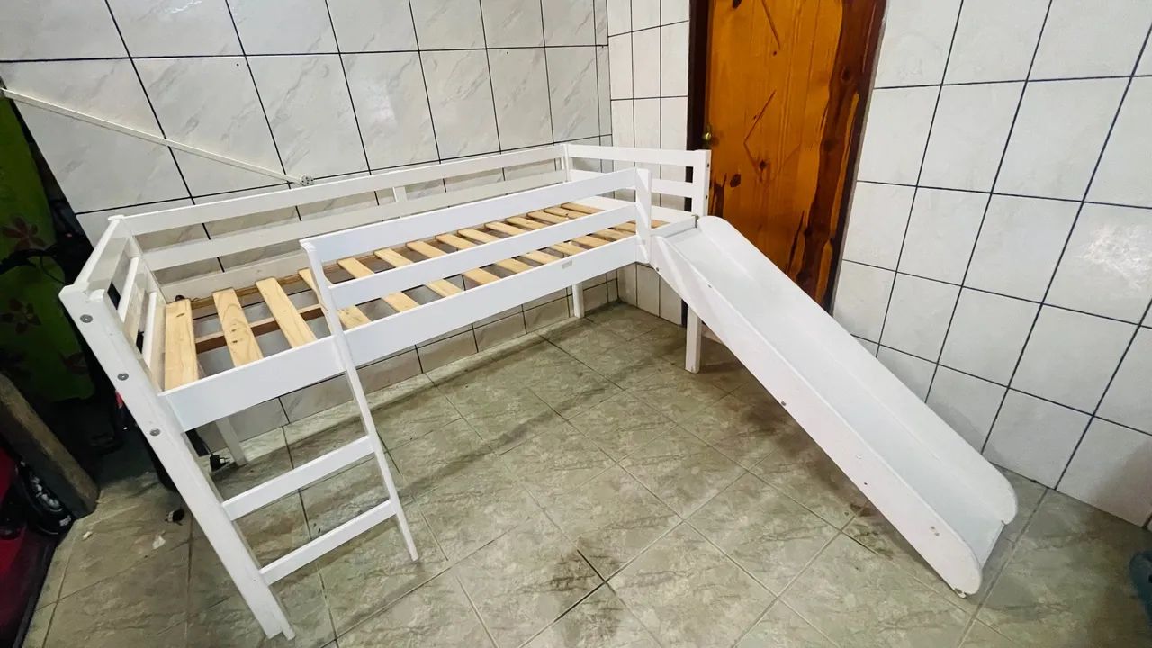 Cama Infantil com Escorregador - Foto 2