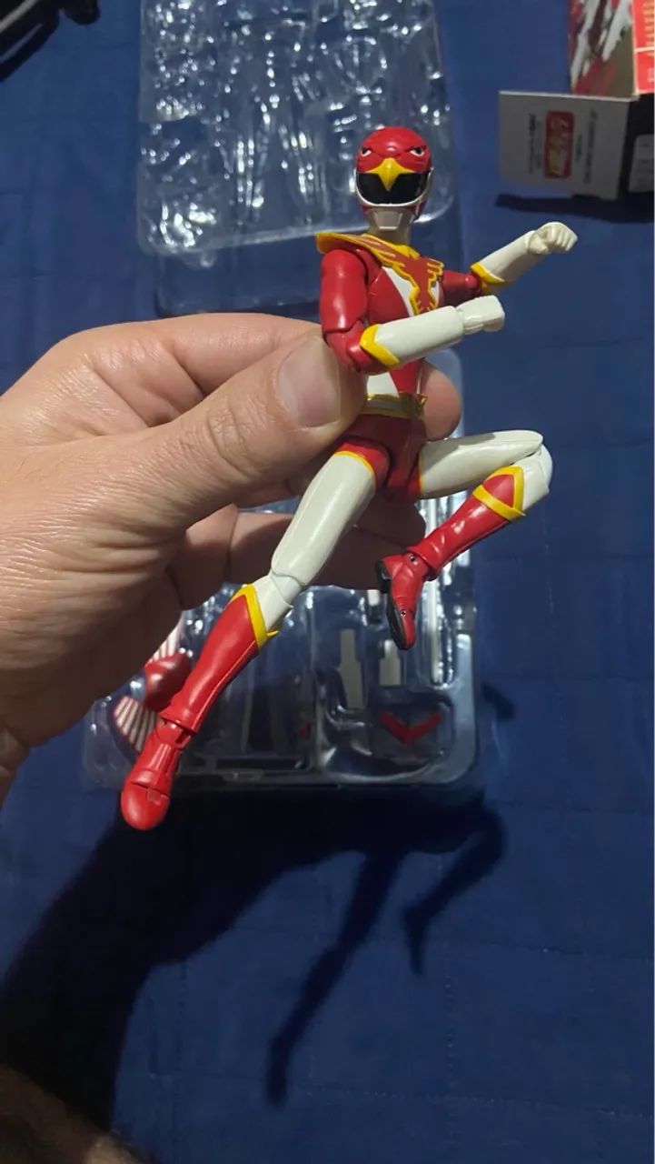SH FIGUARTS REDHAWK JETMAN - power rangers  - Foto 5