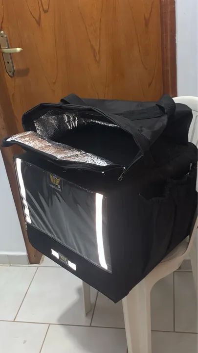 Bag térmica com Isopor para entregas