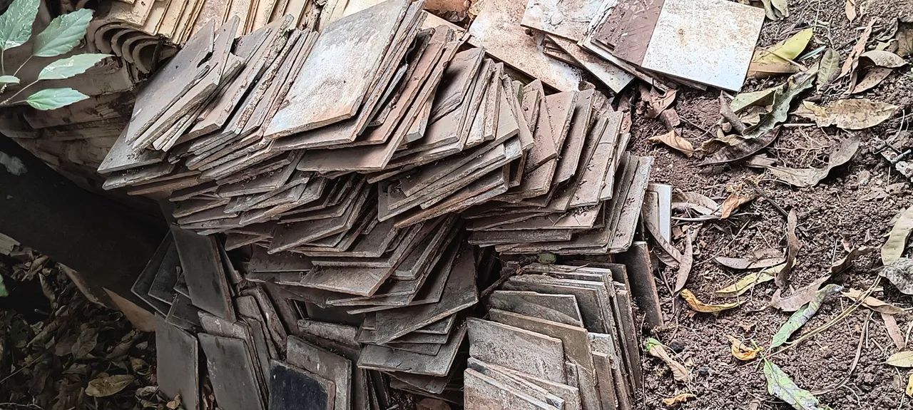 Ardósia em bom estado - ideal para piso ou artesanato<br> - Foto 6