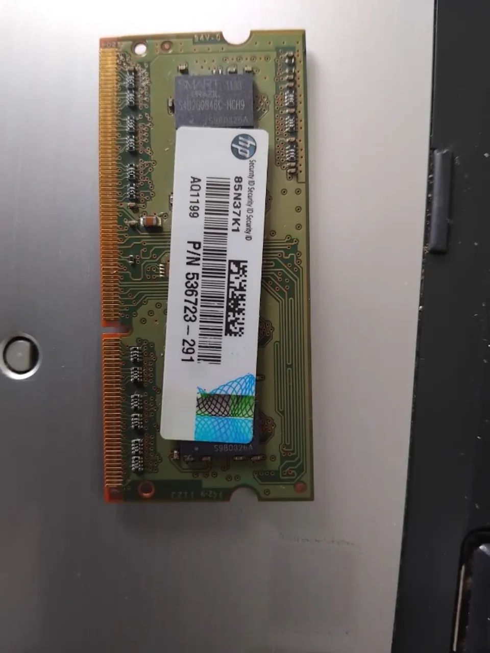 Memoria Smart 2GB 1RX8 PC3-10600s-09-10-zzz RTM 3020EF48E8-1333 - Foto 2