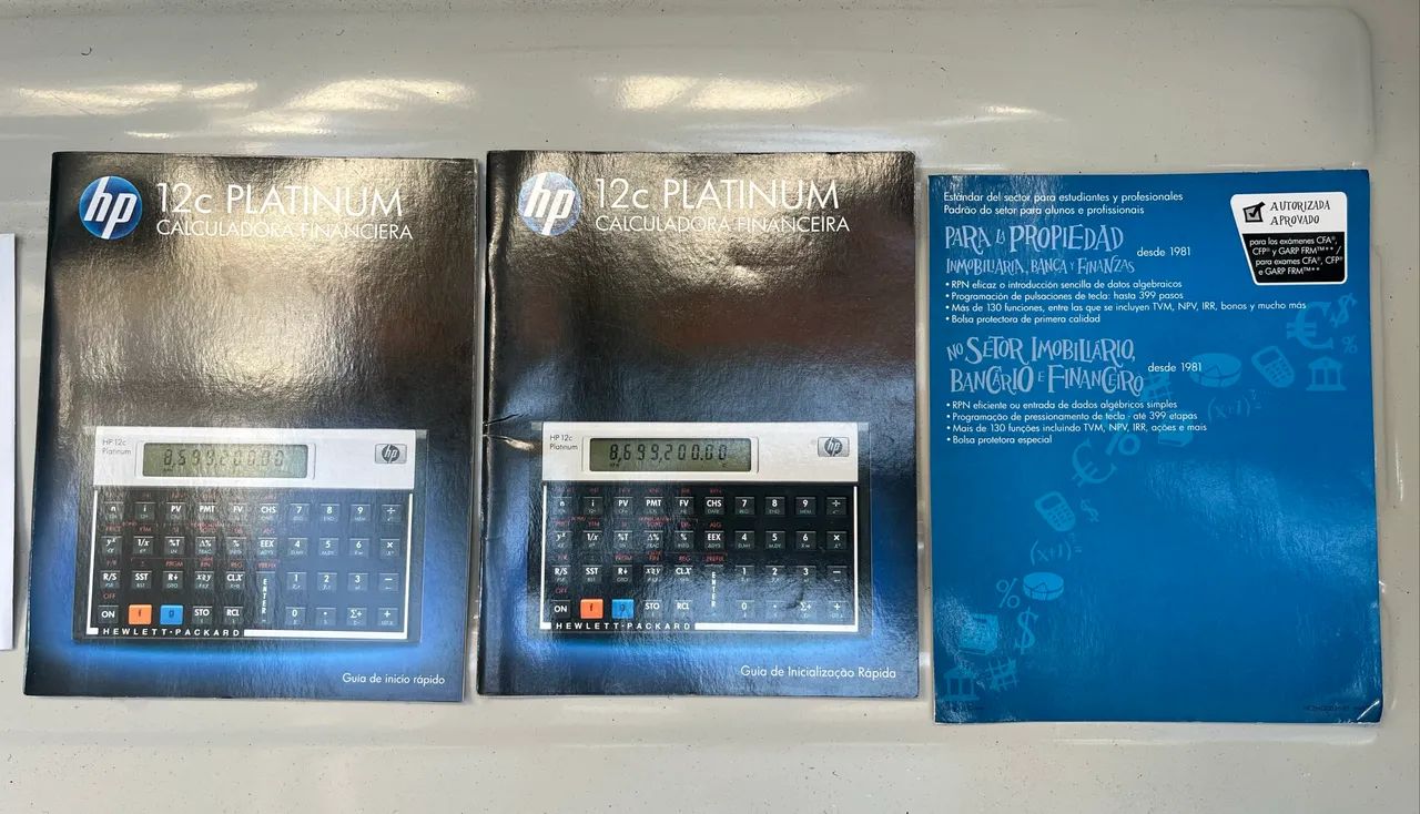 Calculadora Financeira HP 12C64208794141443124