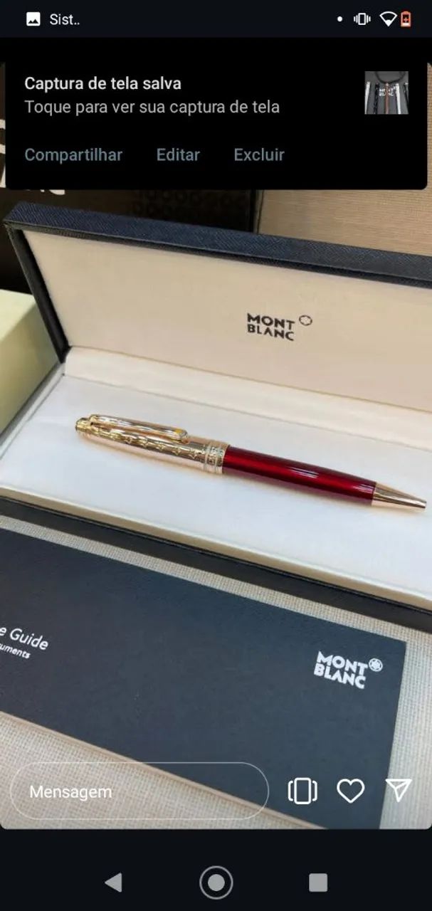 Caneta Montblanc diversas cores modelos Apartir do valor do anúncio 199,00 obs a partir  - Foto 2