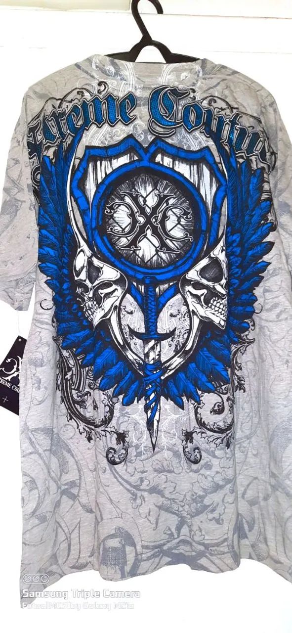 Camiseta - Randy Couture - UFC Eua - Masculinas - Foto 4