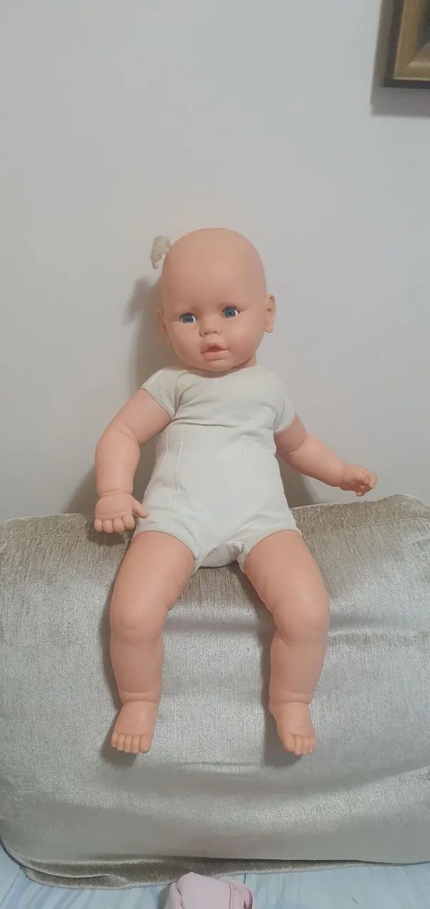 Bebê  grande,64cm da Estrela,anos 90. - Foto 2