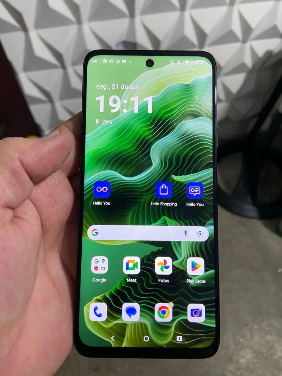Celular Motorola E35 em ótimo Estado e com menos de 1 mês de uso - Foto 4
