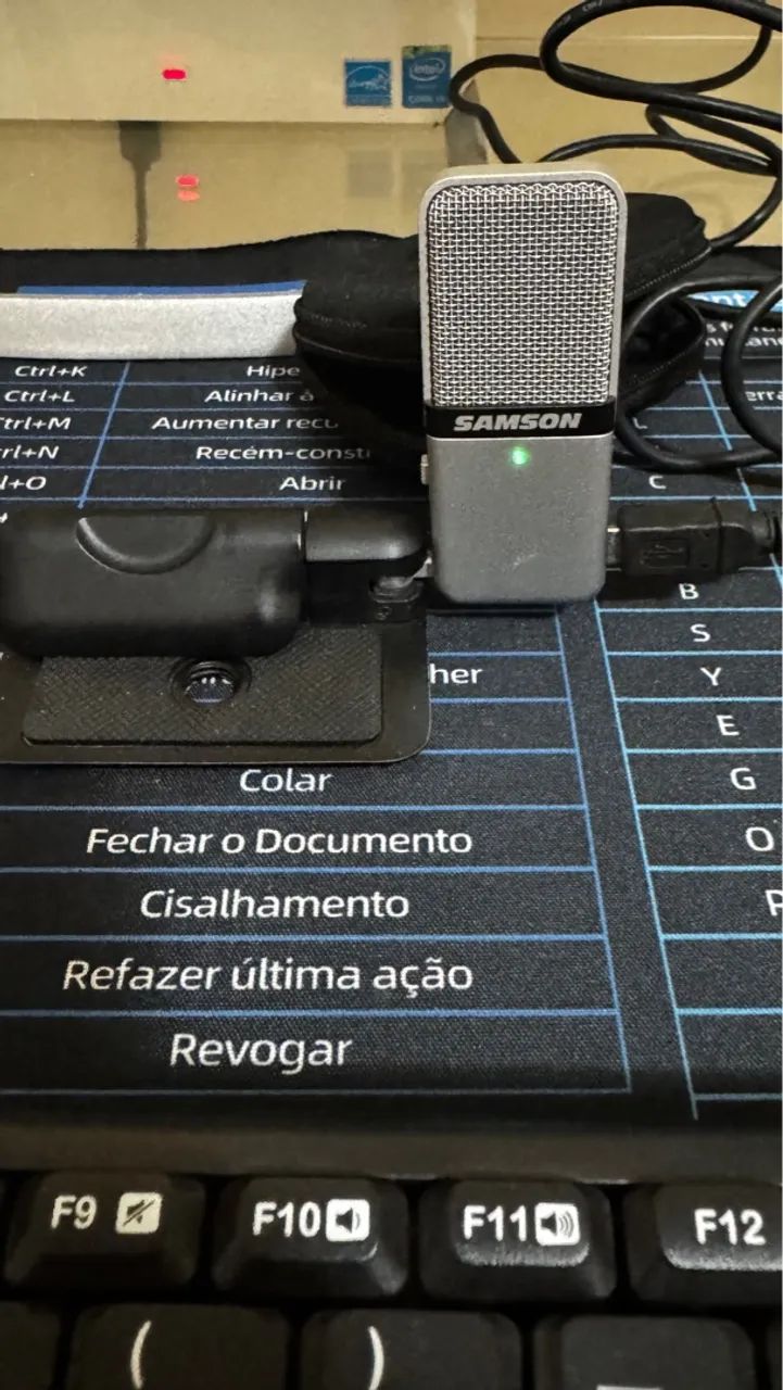 Microfone Condensador Samson Go Mic 