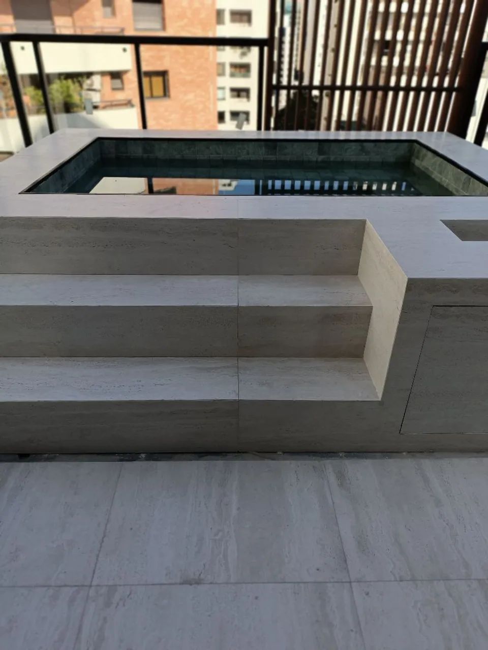 Box de banheiro - revestimento em mármore e granito - Foto 2