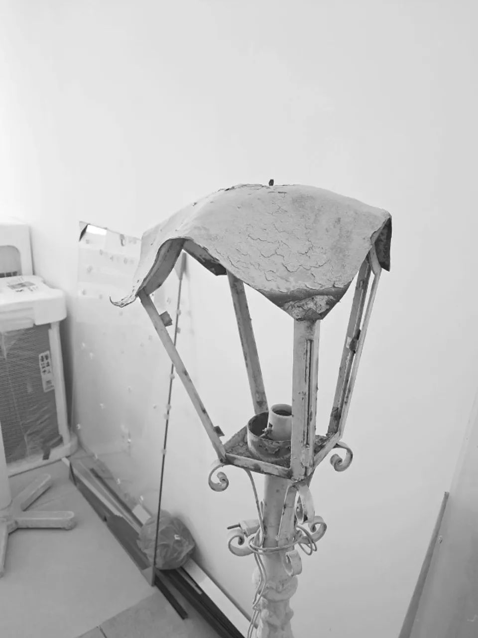 Poste de iluminação ferro fundido - Foto 3