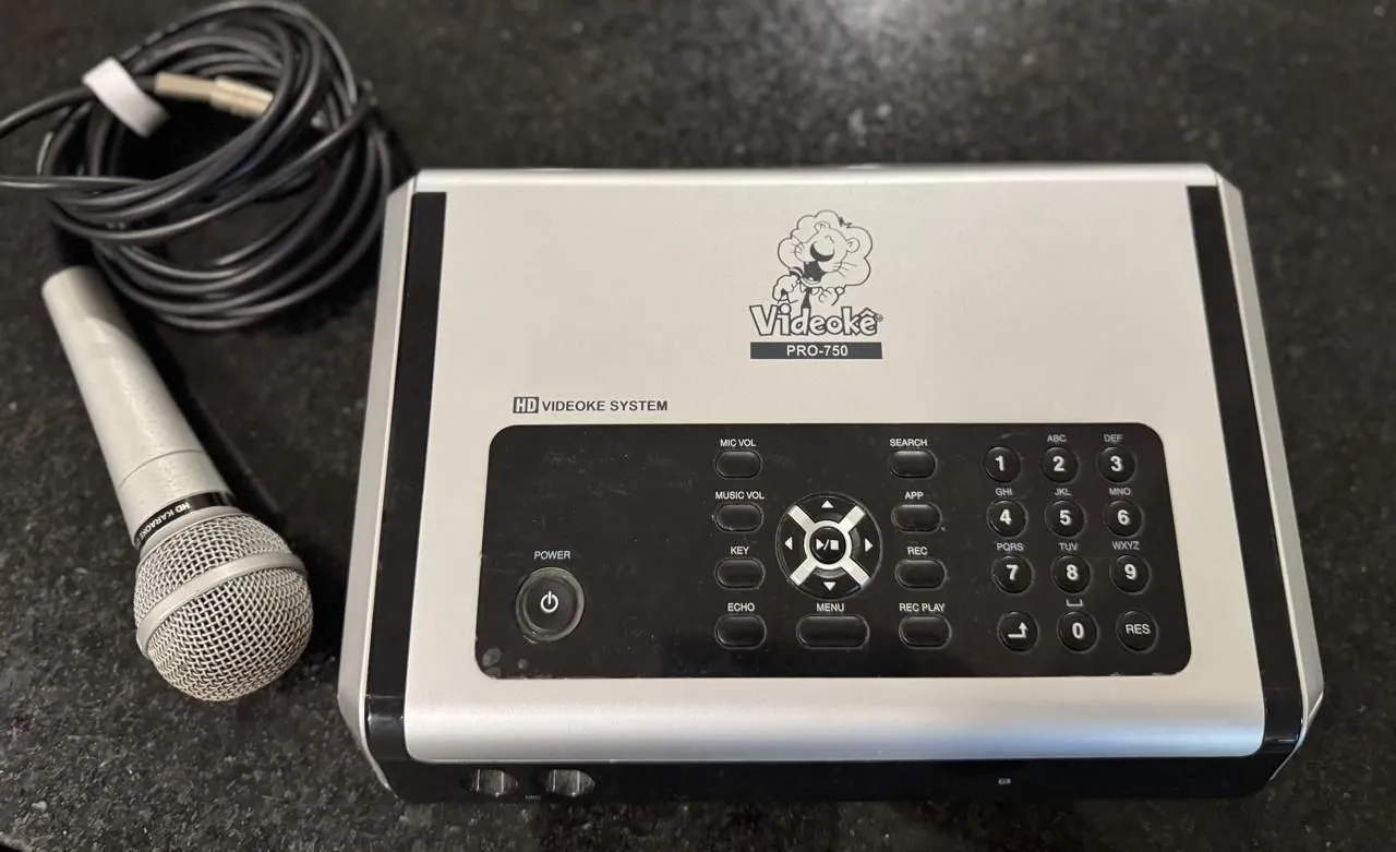 videoke pro 750