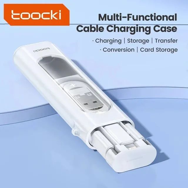 Kit Multifuncional 5 em 1 Toocki - Adaptador, Cartão SD e SIM - Foto 4