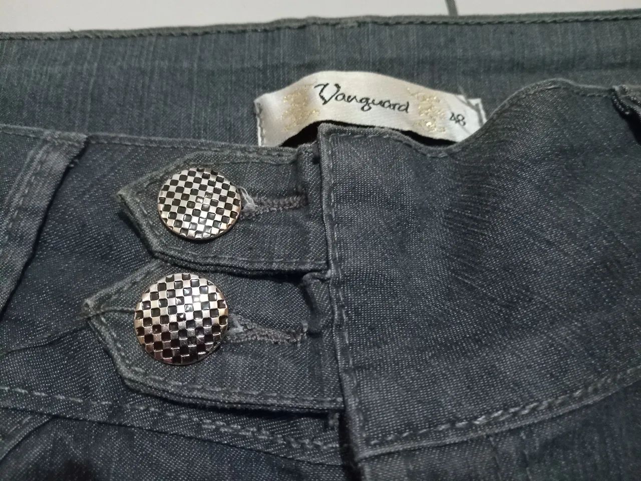 Bermuda Jeans Preta Feminina - Foto 3