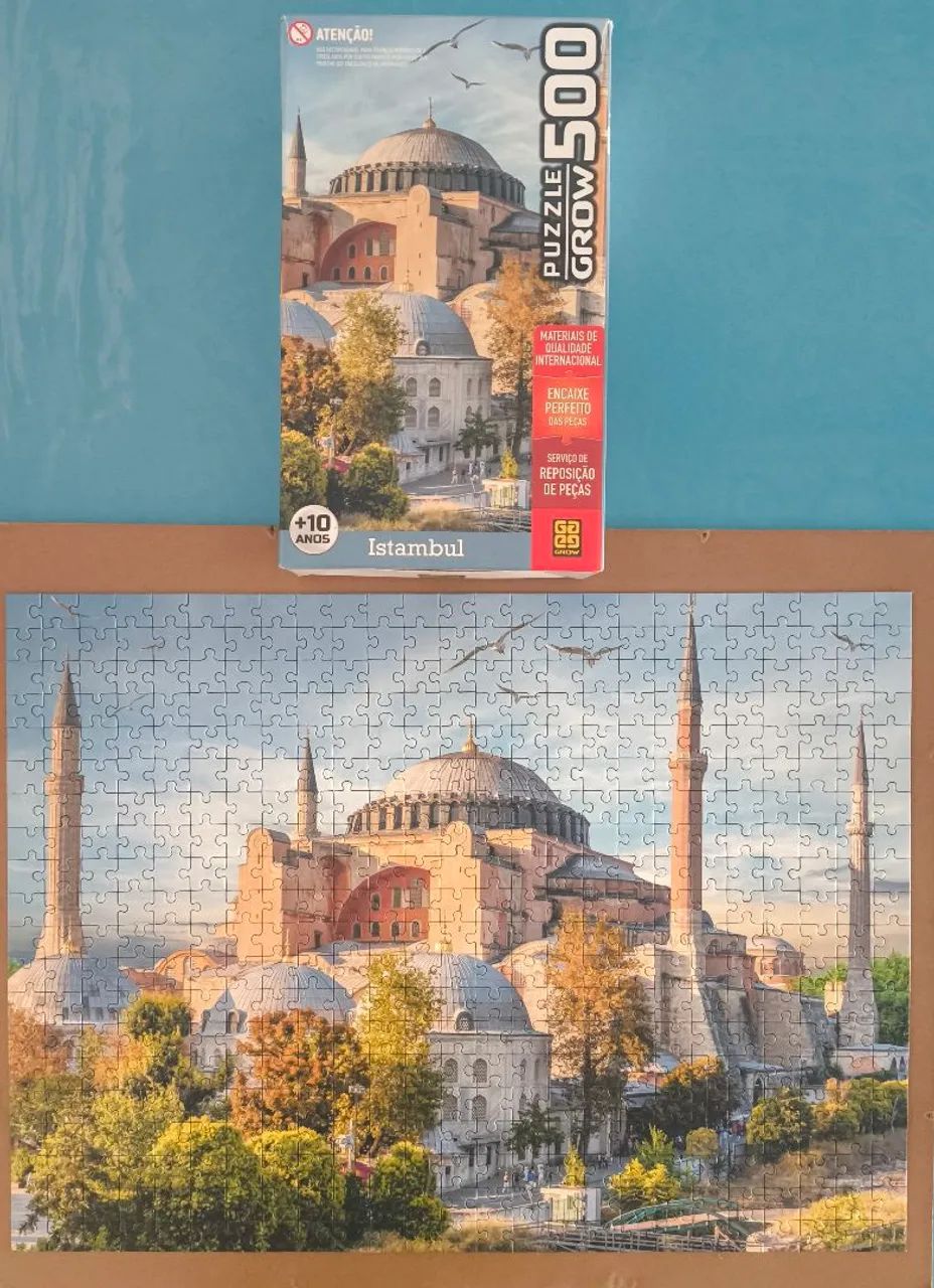 Quebra-cabeça Grow 500 peças - Istambul - Foto 2