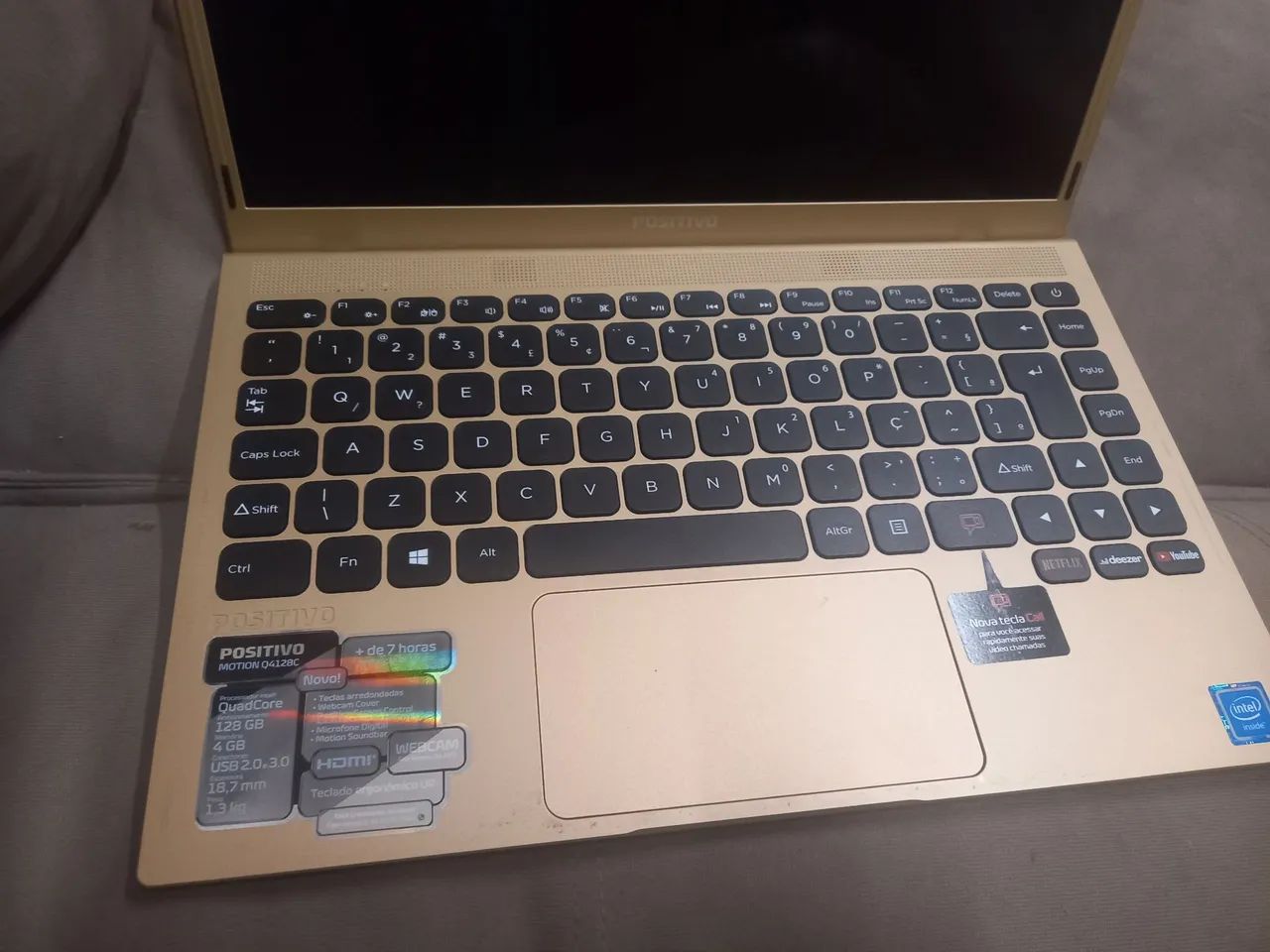 Notebook Positivo Motion Q4128C - Quad Core - 128GB - 4GB - Foto 2