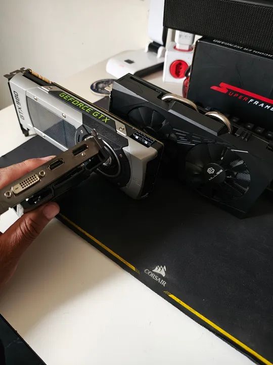 4 placas de vídeo Nvidia e Amd  - Foto 4