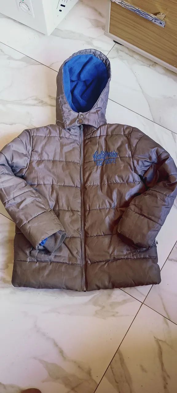 Jaqueta Infantil Acolchoada com Capuz - Foto 2