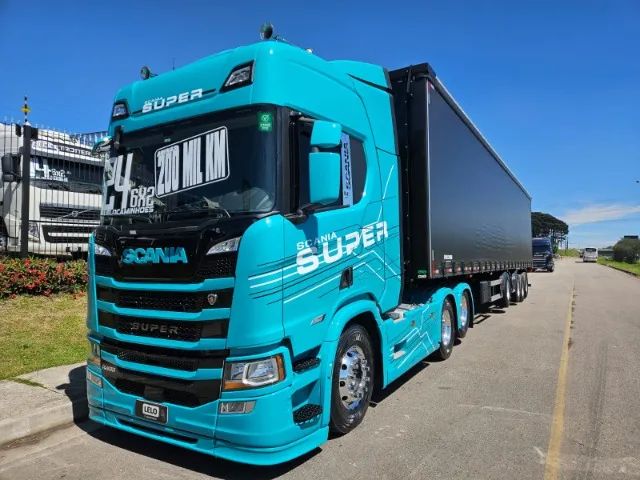 Scania R460 Super 6x2 Ano 24 Overdrive 200 Mil km + Sider4 Eixo Facchini 0km Ano 26 S/PNEU - Foto 4
