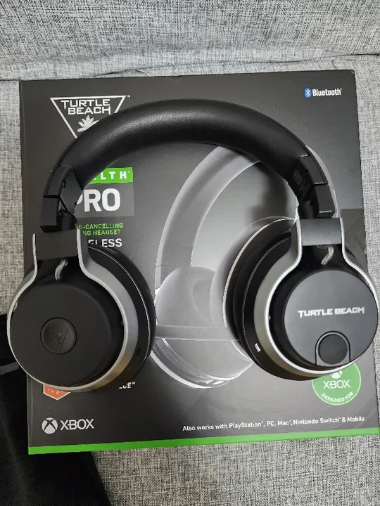 Headset - Turtle Beach Stealth Pro Xbox - Pc, Playstation, Bluetooth, Cancelador de ruído