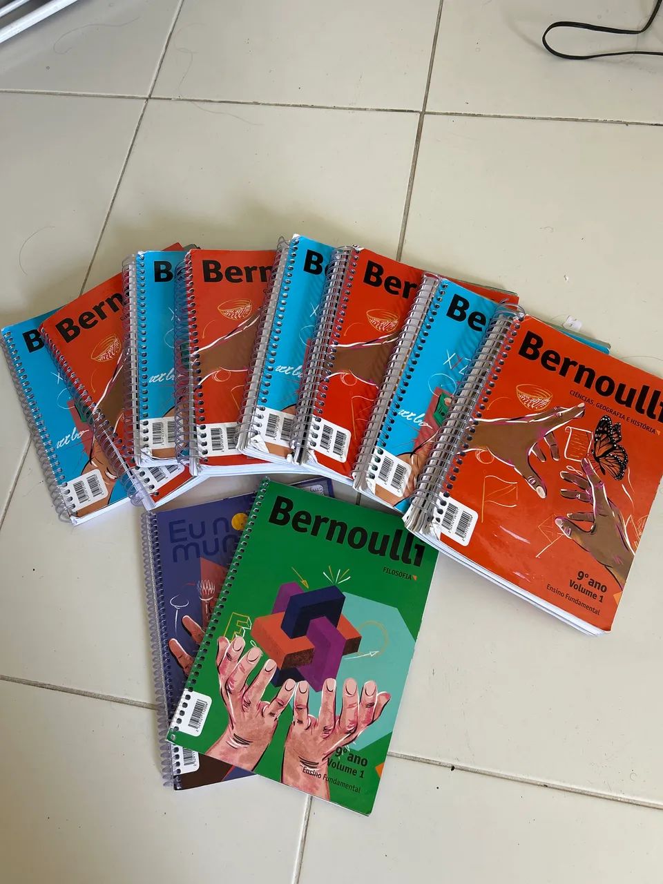 Kit de livros Bernoulli do 9 ano