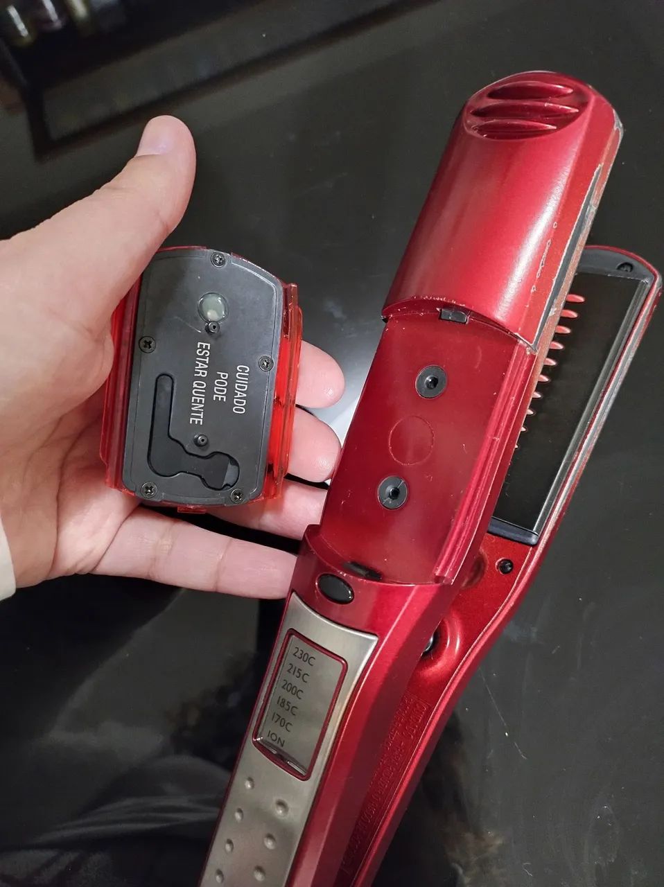 CONAIR Nano Silver alisador a vapor de cabelo modelo SS9X - Foto 5