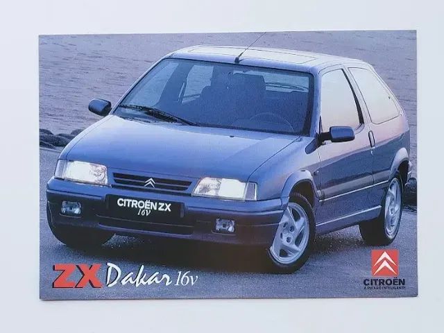 ティガ Citroën ZX nasceu dos ralis para brigar contra VW Golf e Fiat Tipo