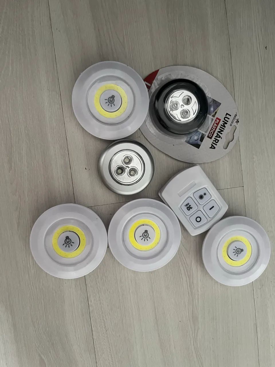 Luzes de led emergência 