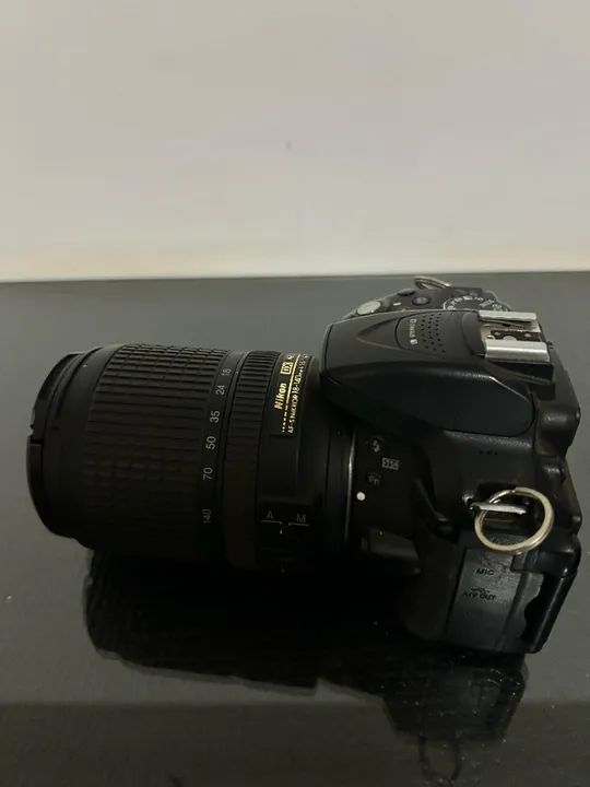 Vendo Câmera Digital Nikon 5300 + lente Nikon AF-S DX Nikon 18-140mm f/3.5-5.6 GED VR - Foto 3
