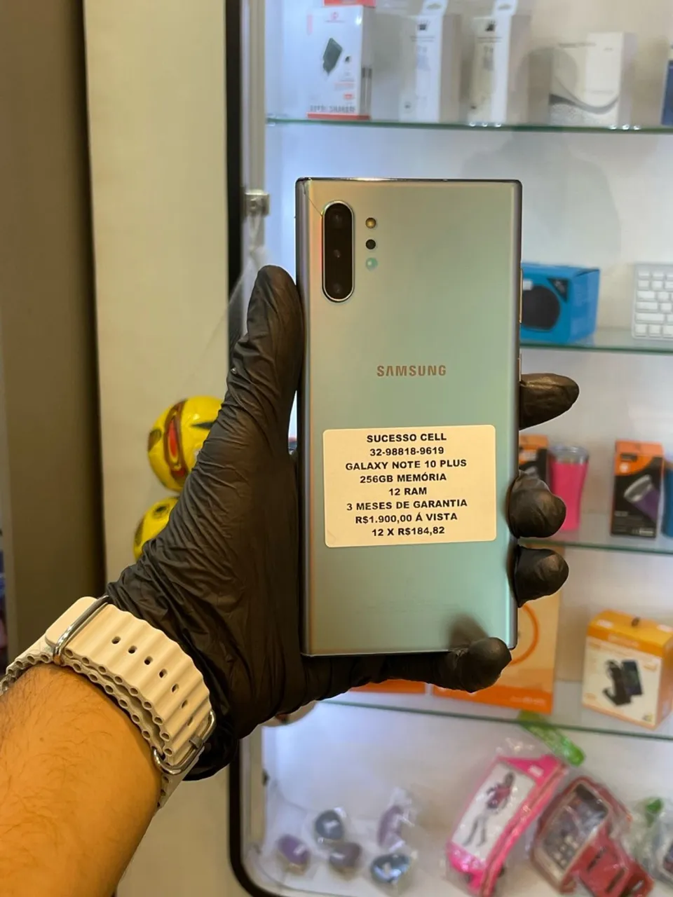 Galaxy Note 10 Plus 256GB - Impecável