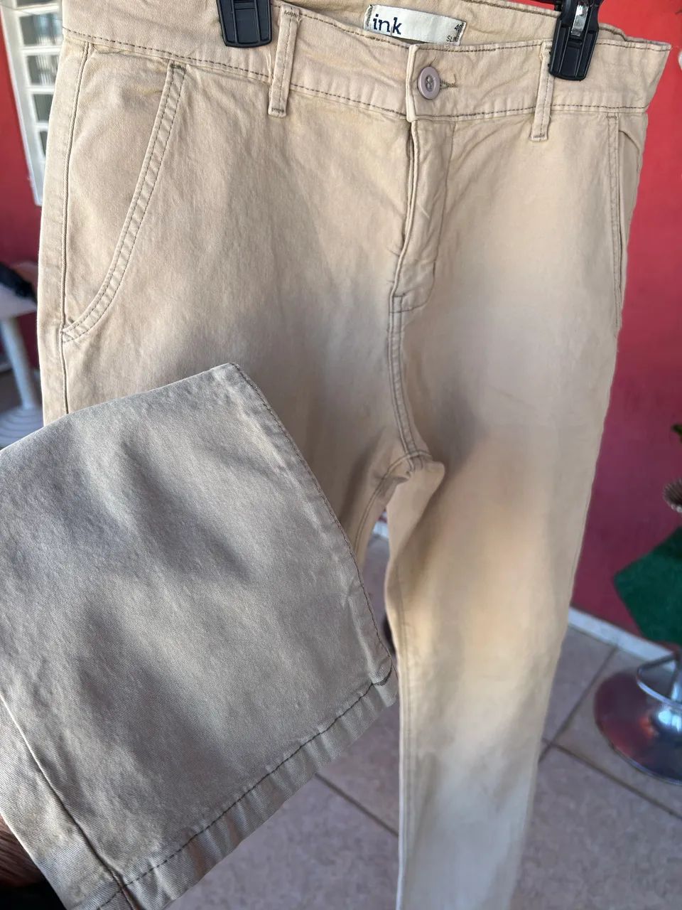 Calça Sarja Slim Nova 40 - Foto 3