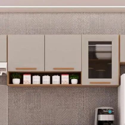 Aéreo Valência 3 portas 1 Fumê - Entrega/Montagem Grátis para Fortaleza