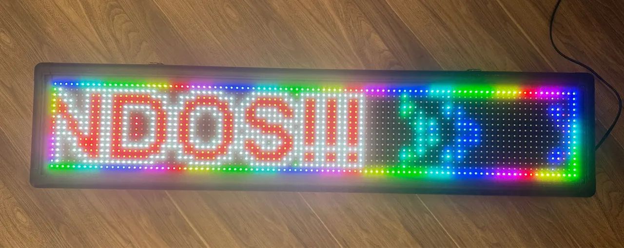 Painel LED Colorido Exterior - Foto 2