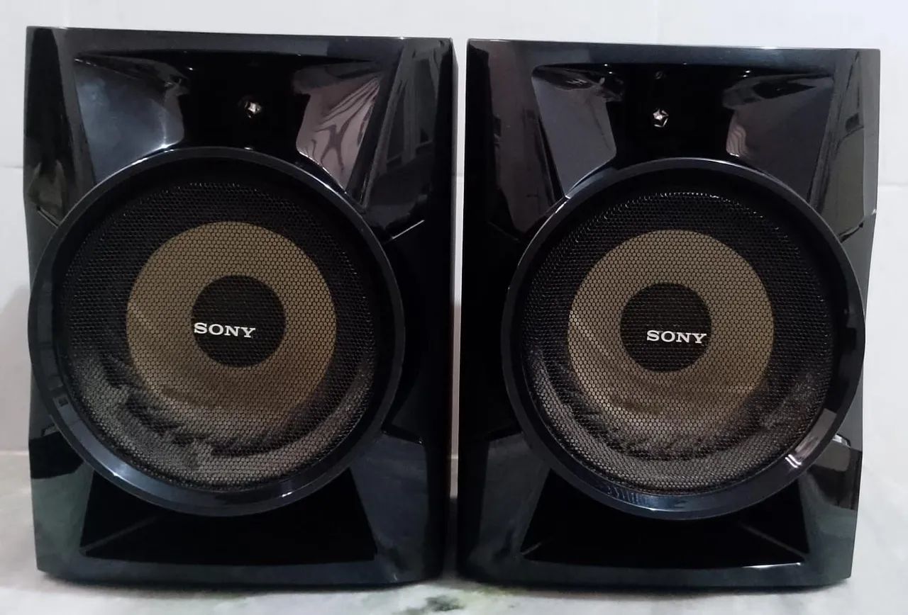 Aparelho de Som - Sony (DEFEITO)<br><br>Modelo MHC-EX66 com duas caixas de som acústica. - Foto 5