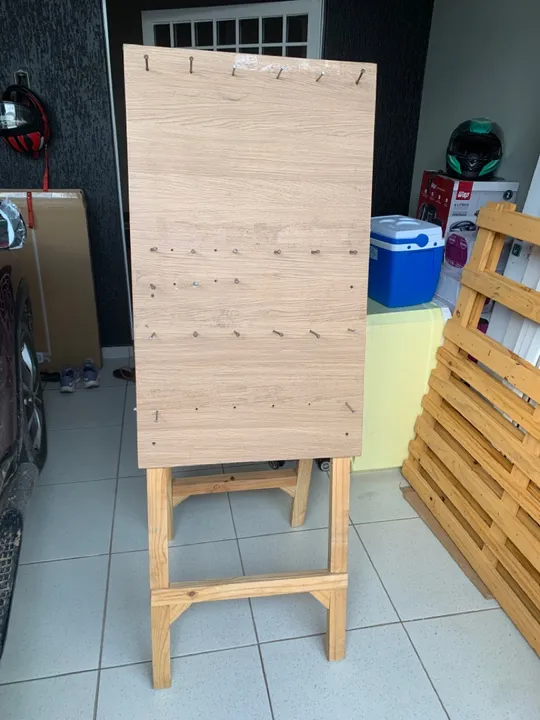 Painel de Madeira para Organização