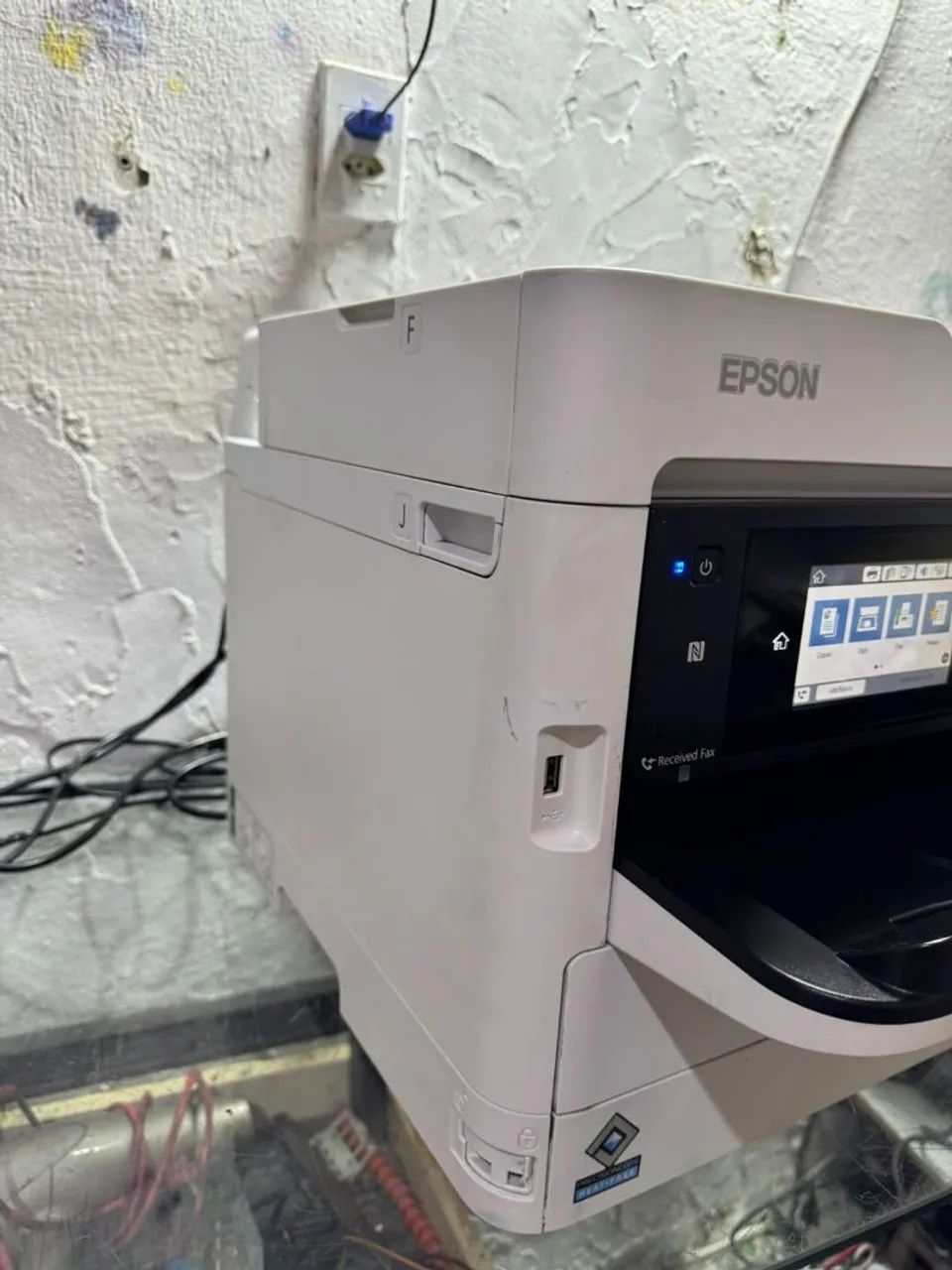 Impressora Epson workforce wf5710 bulk instalado,com menos de 100 páginas, com garantia  - Foto 3