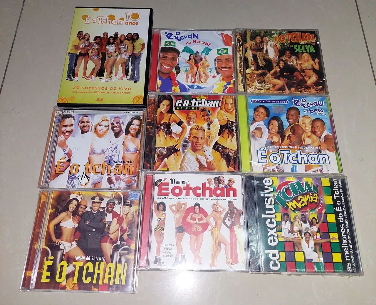 CD DVD É O TCHAN  !