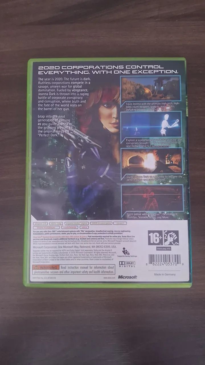 Perfect Dark Zero - Xbox 360 (PAL) - Foto 2