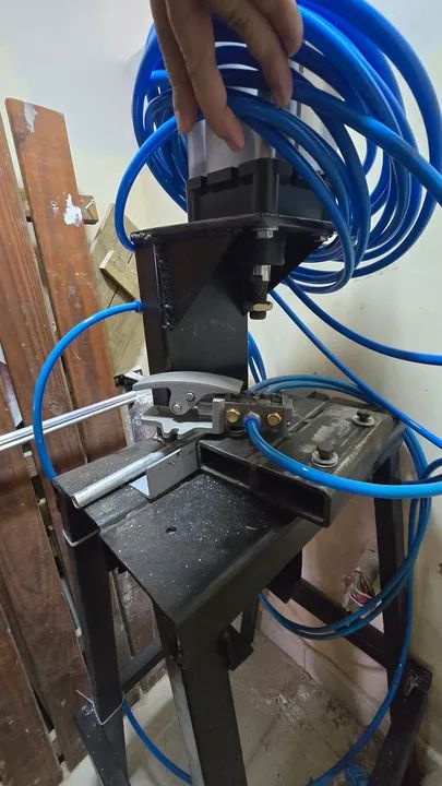 Prensa Pneumática Nova Completa 500kg - Foto 6