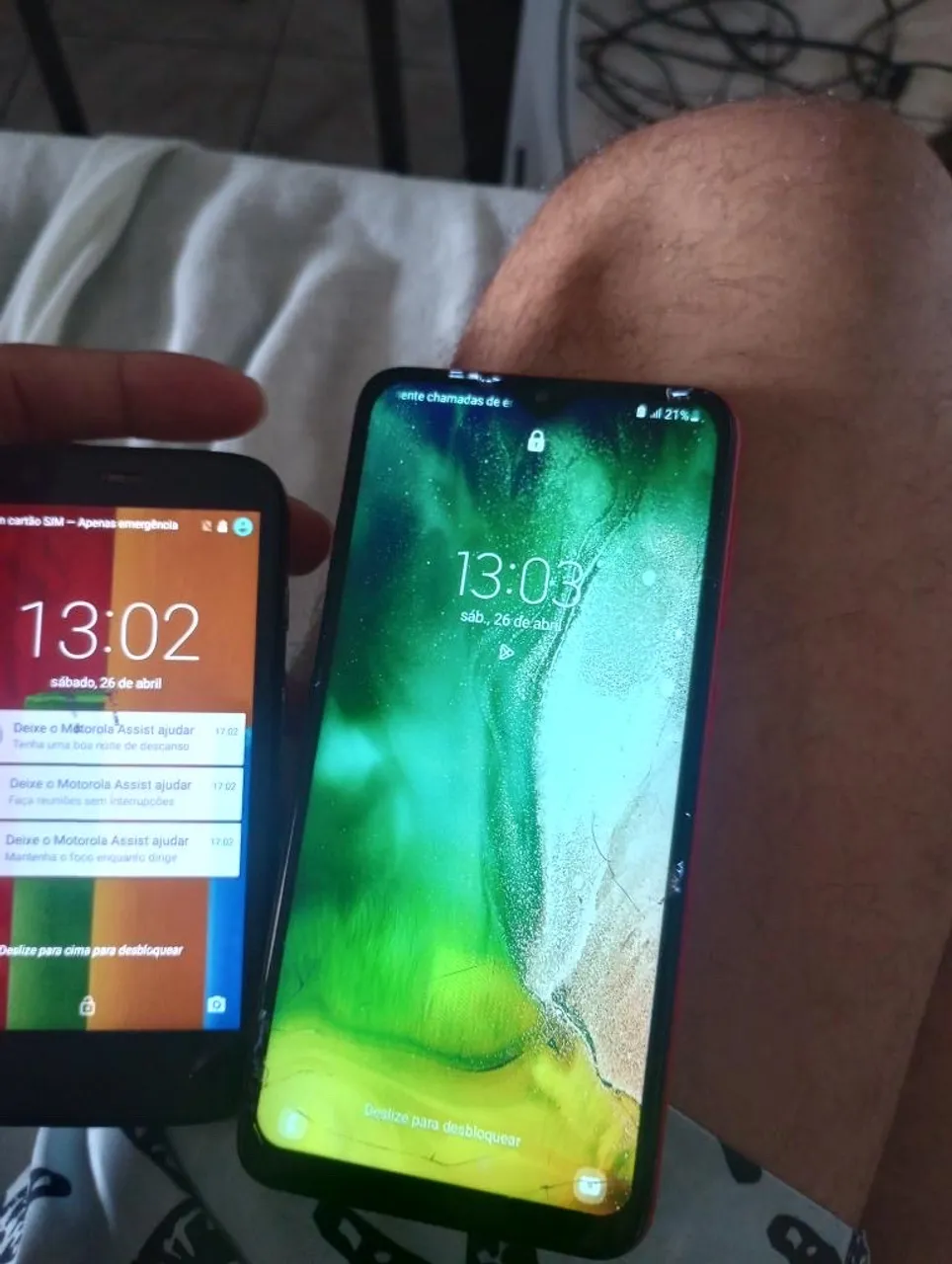 Vendo a10 e motoG1