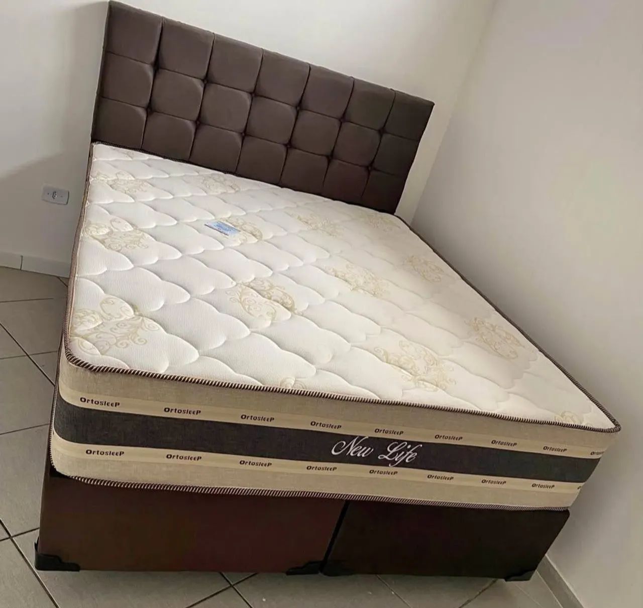 Cama Box Casal Ortosleep 