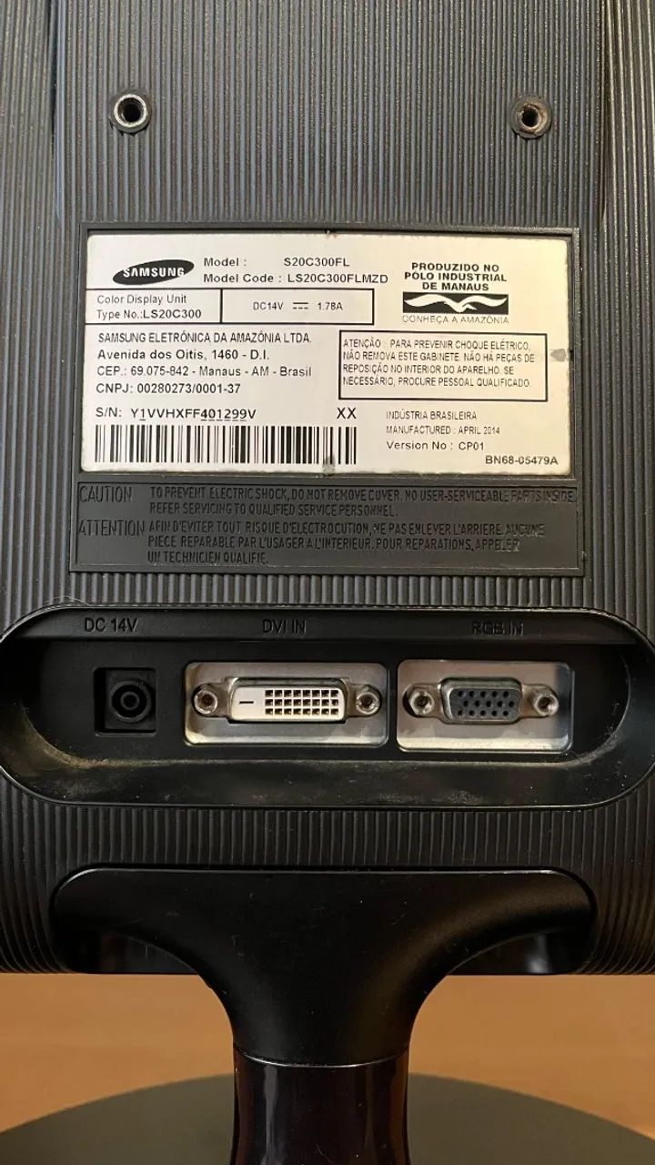 Monitor Samsung 75Hz S20C300FL - LED 19,5" 1600x900 - Foto 2