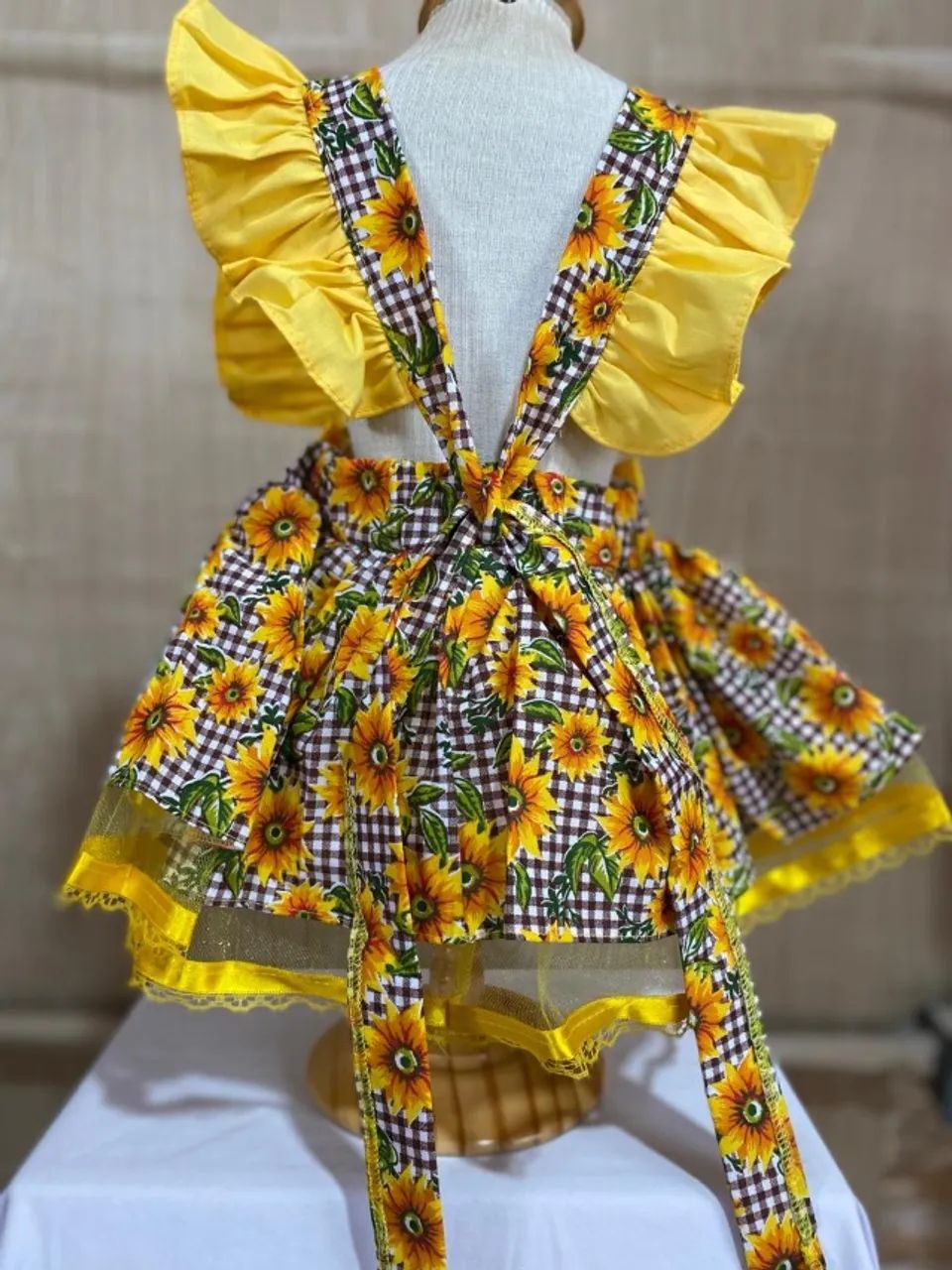 Vestido Junino Girassol - Foto 2