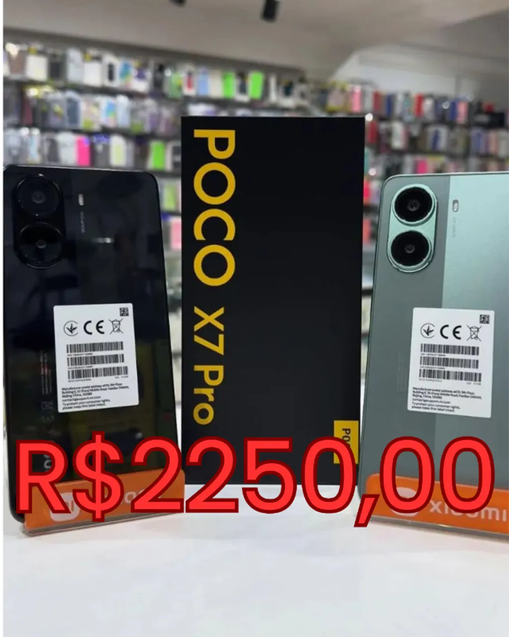 Poco X7 Pro 256+12 GB Ram R$2250,00 Hoje Entrega Gratis Garantia