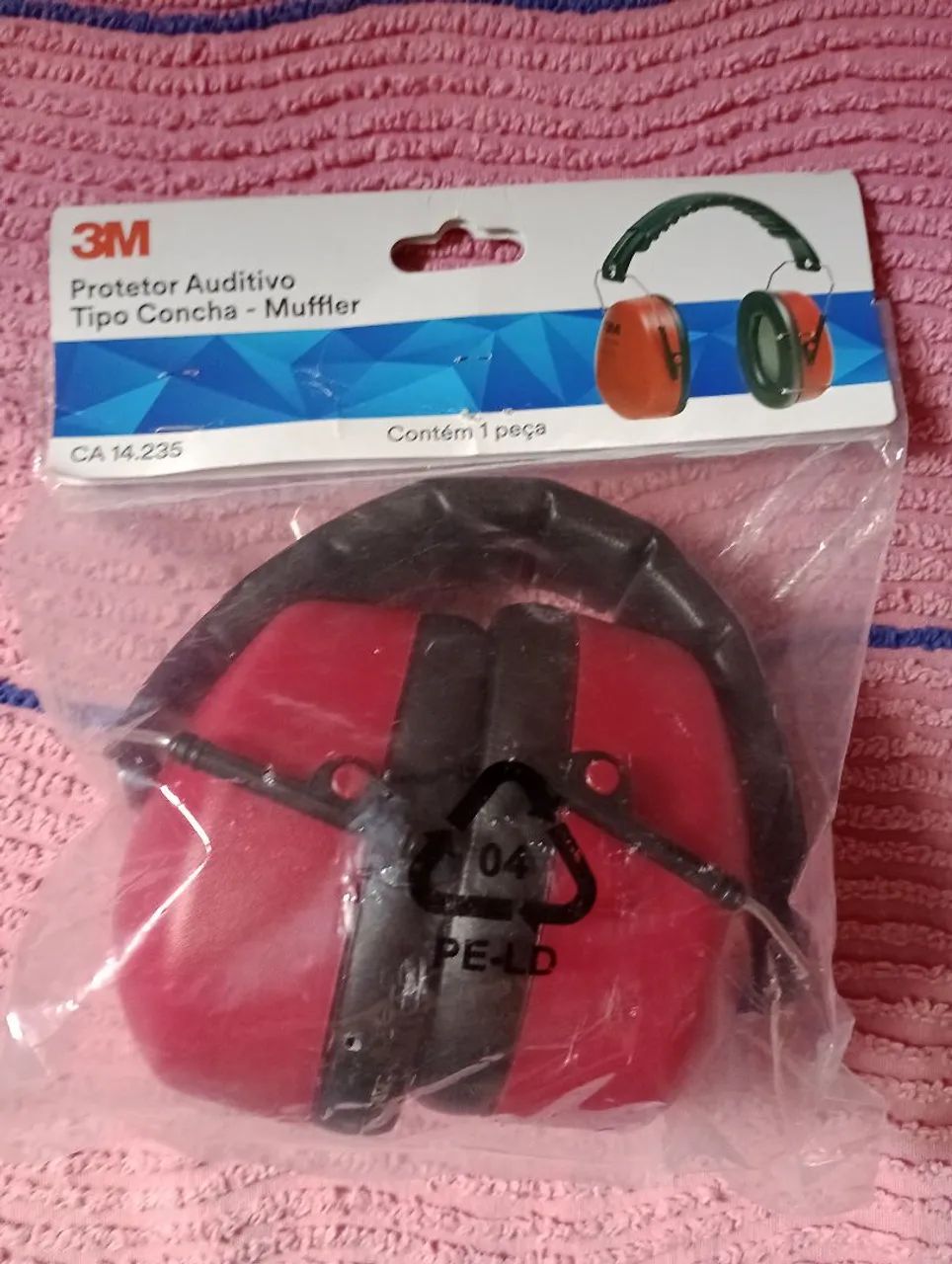 Protetor Auditivo 3M Tipo Concha - Novo