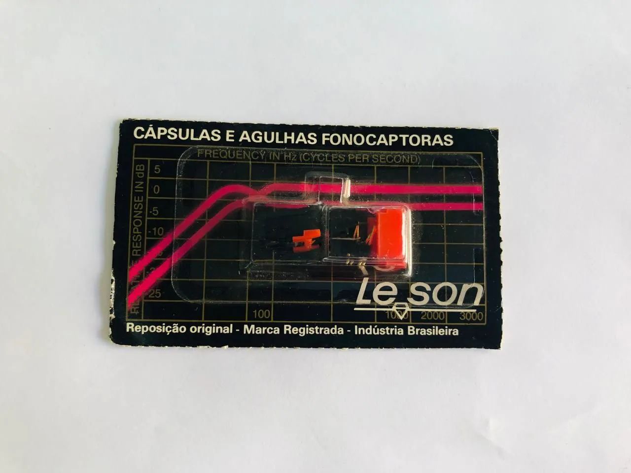 Cápsula e Agulha Leson 6201S para Toca Disco