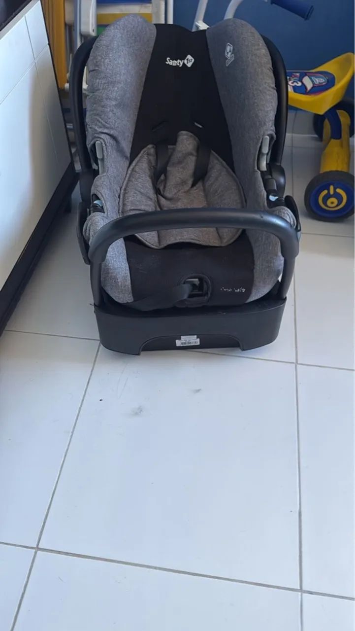 Carrinho de Bebê Safety 1st + Bebê Conforto com base - Foto 5