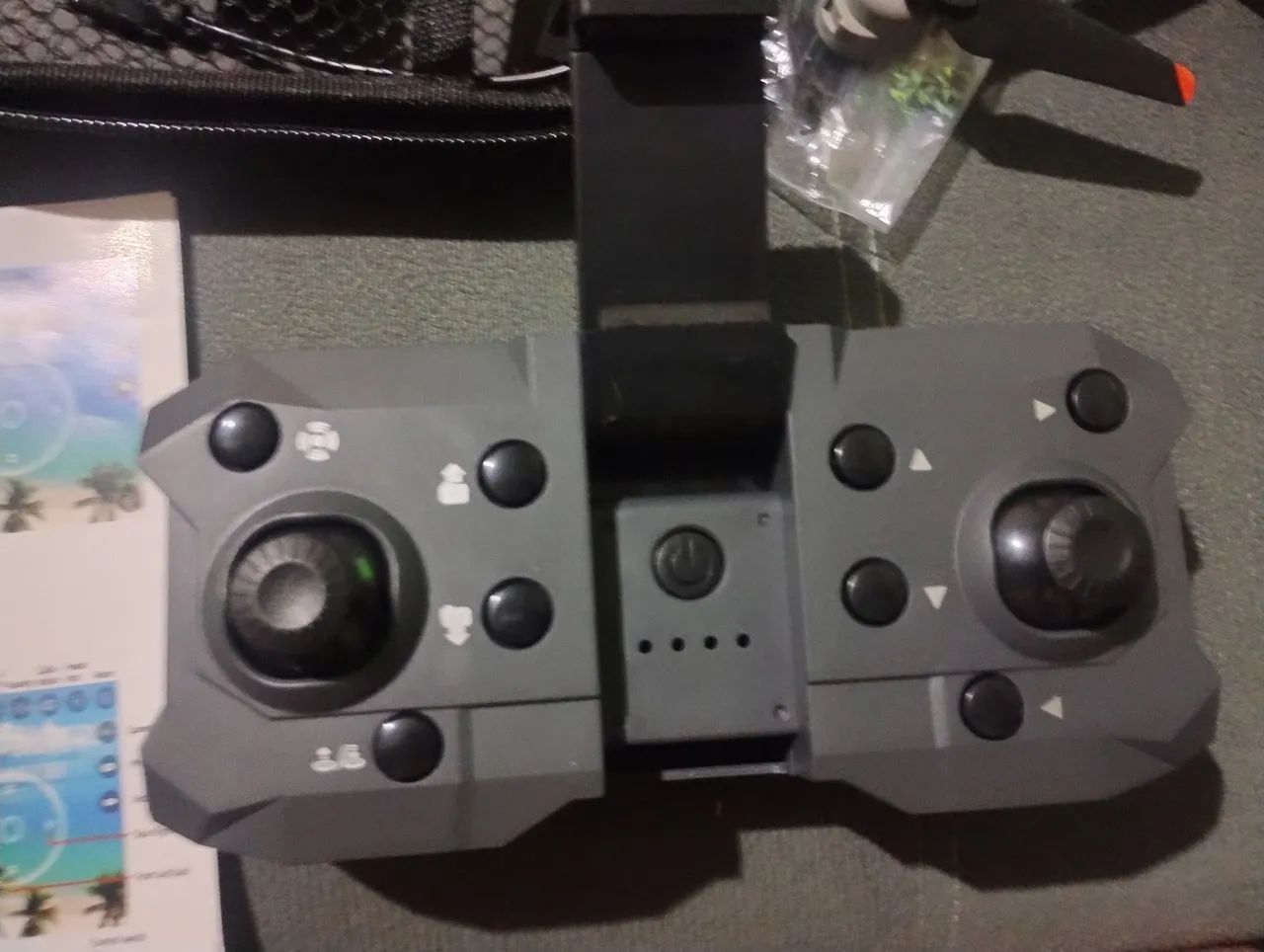 Drone com controle remoto e acessórios - Foto 3