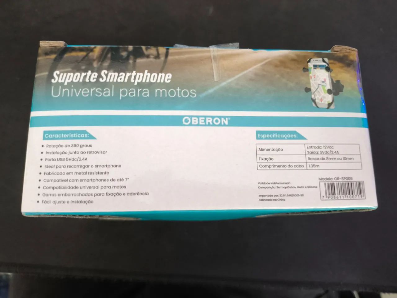 Suporte de Celular para Moto Universal Garra X - Oberon - Foto 2