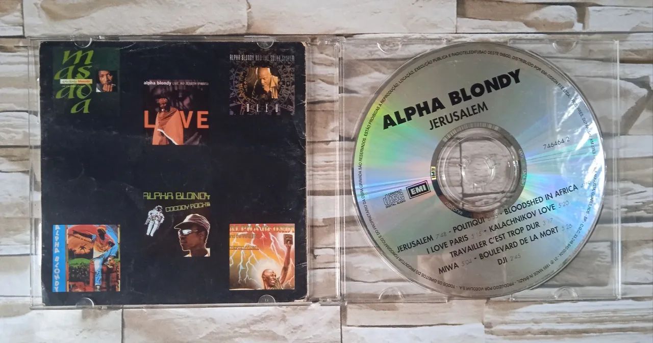 CD Alpha Blondy And Wailers - Jerusalém  - Foto 2
