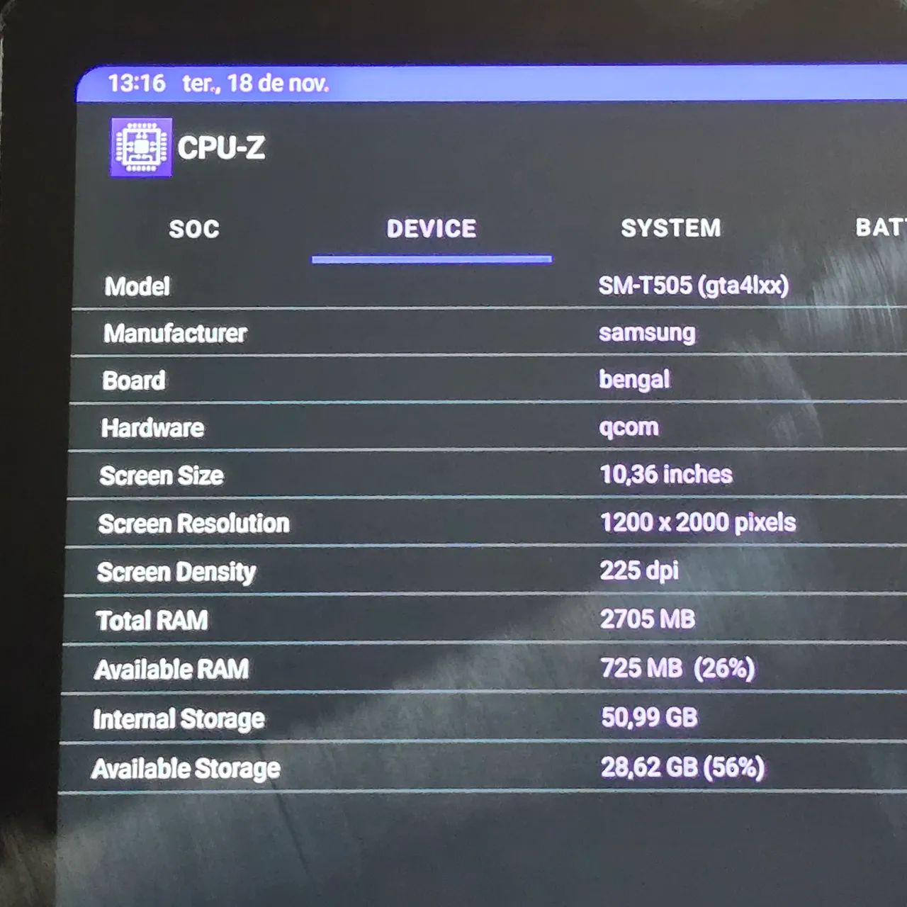 Tablet Samsung Tab A7 10,3 polegadas  - Foto 3